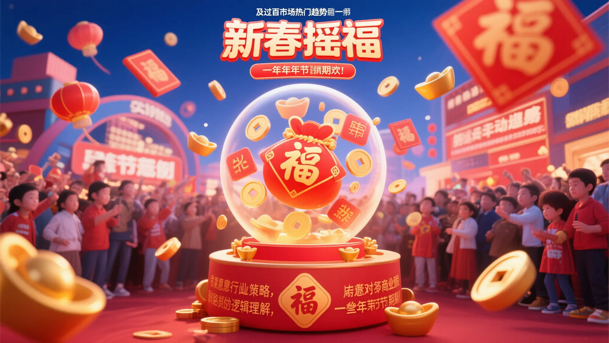 喜迎新春福连连，快乐惊喜不停歇！