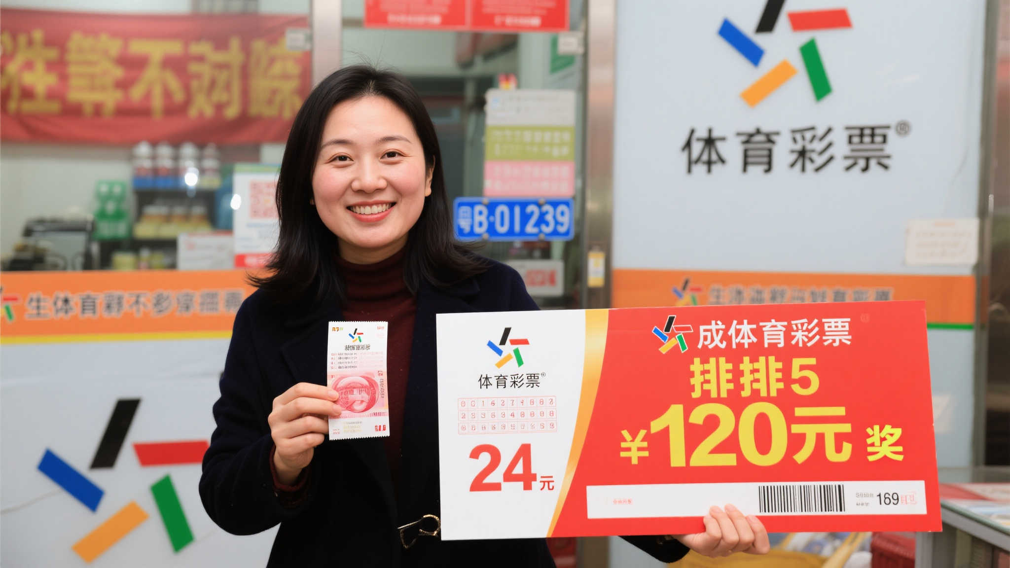 女彩民24元喜中体彩排列5大奖120万:灵感源于车牌号 女彩民24元喜中体彩排列5大奖120万:灵感源于车牌号