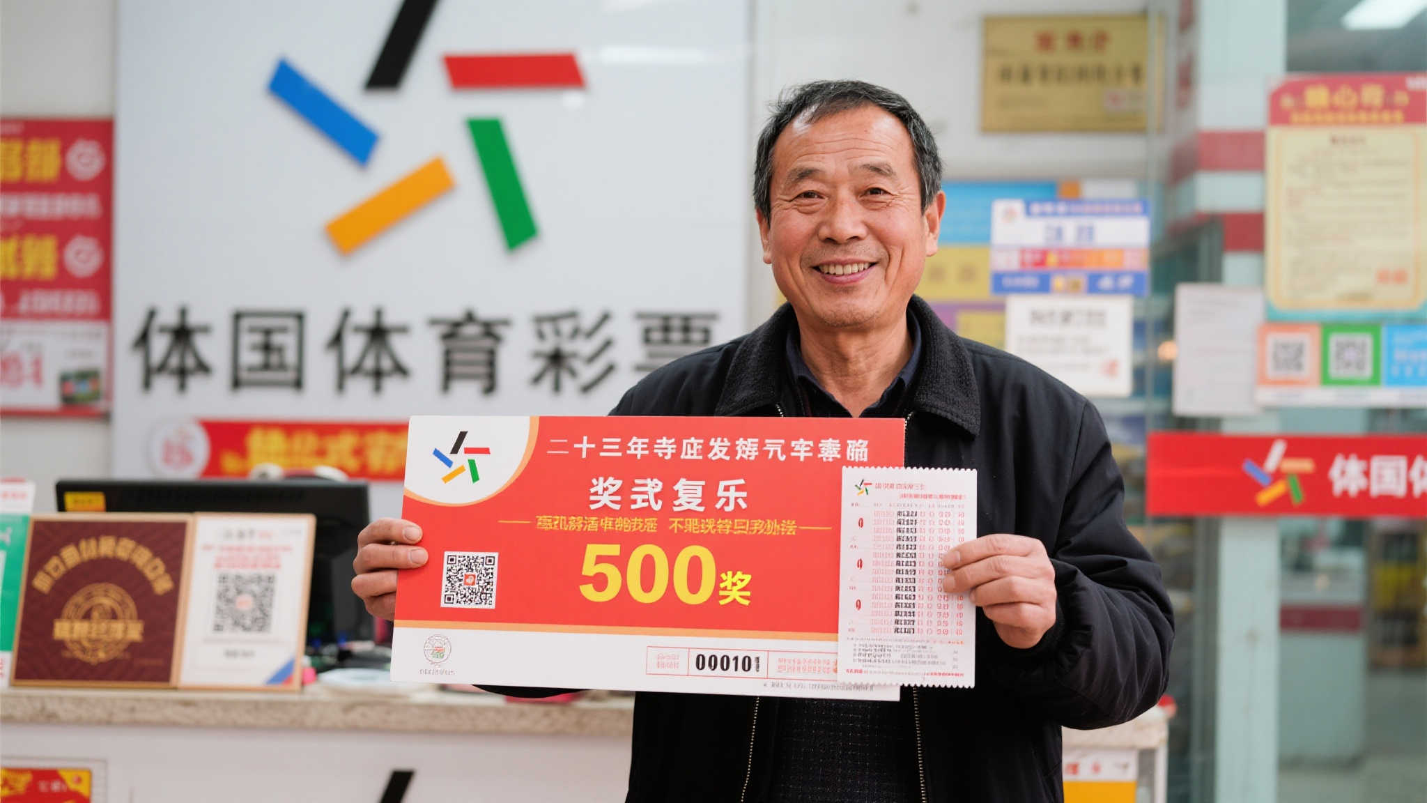 老彩民喜中体彩508万 复式投注圆梦改善生活 老彩民喜中体彩508万 复式投注圆梦改善生活