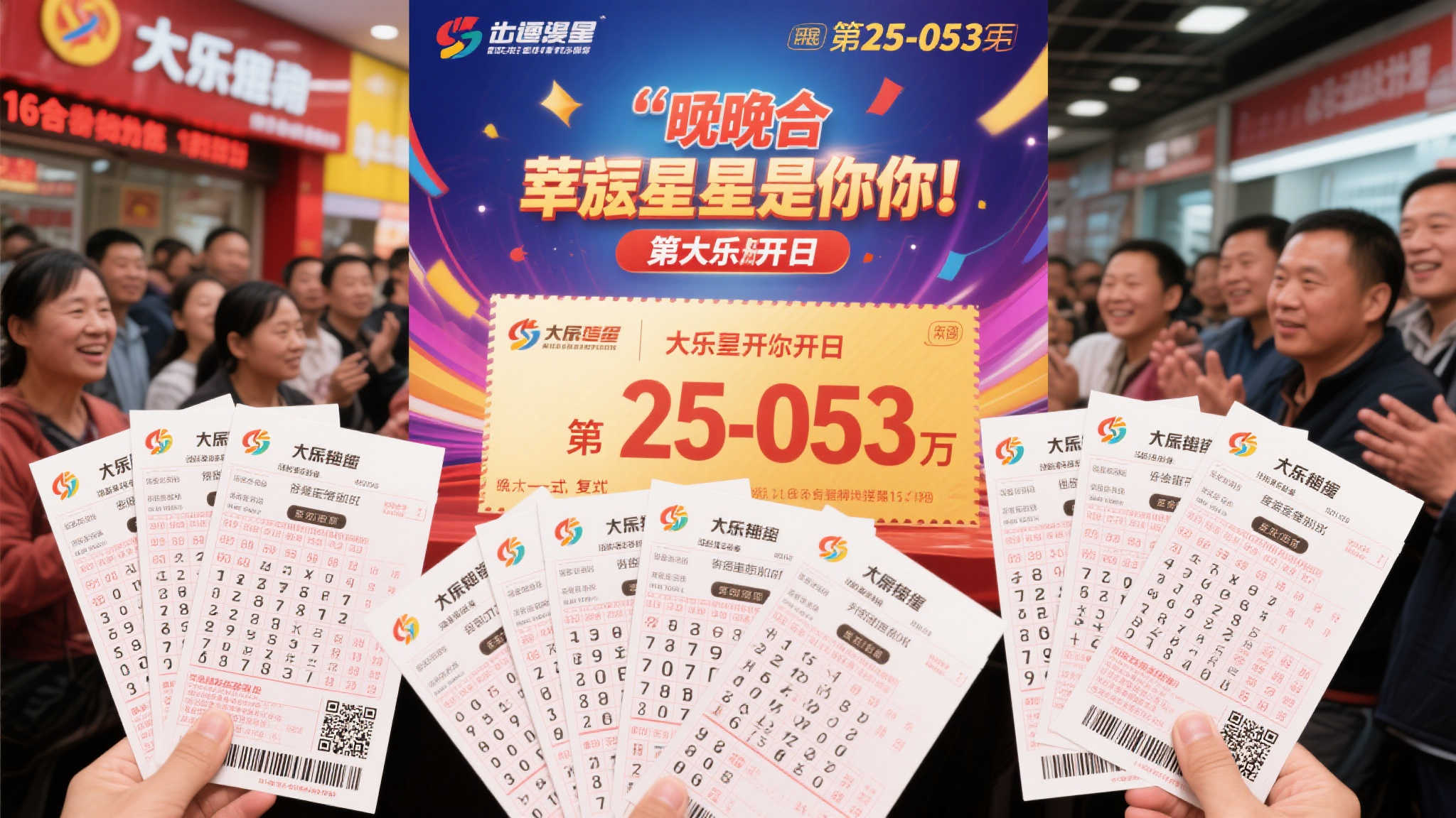 大乐透第25-053期晒票!16张复式合买票强势出击,今晚谁能笑到最后? 大乐透第25-053期晒票!16张复式合买票强势出击,今晚谁能笑到最后?